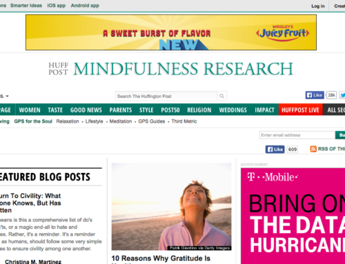 Huffington Post Mindfulness Research