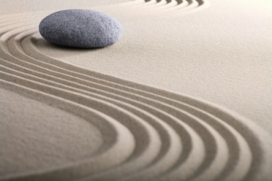 zen sand stone garden japanese meditation relaxation and spa image spiritual balance round rock